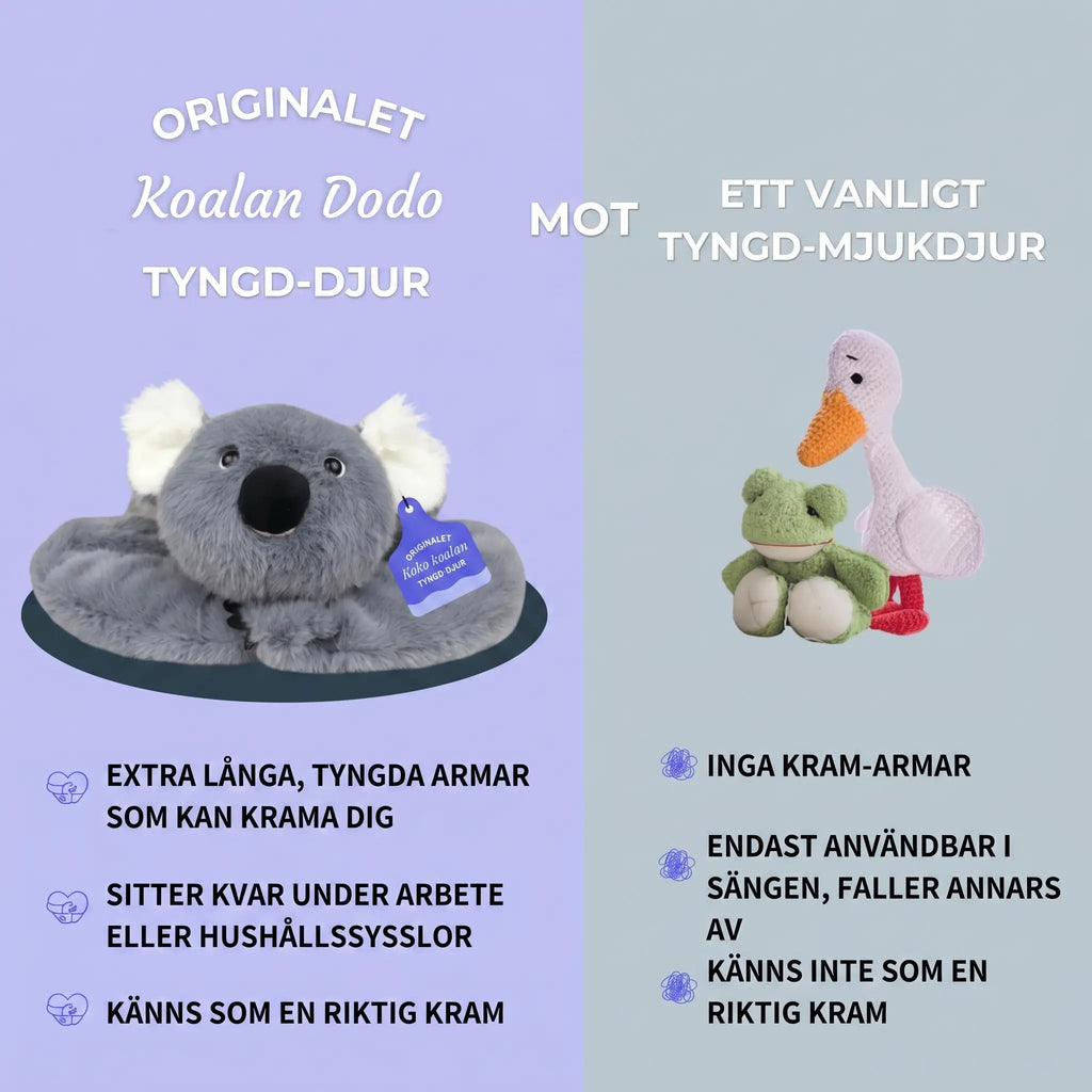 Sömniga koalan Dodo